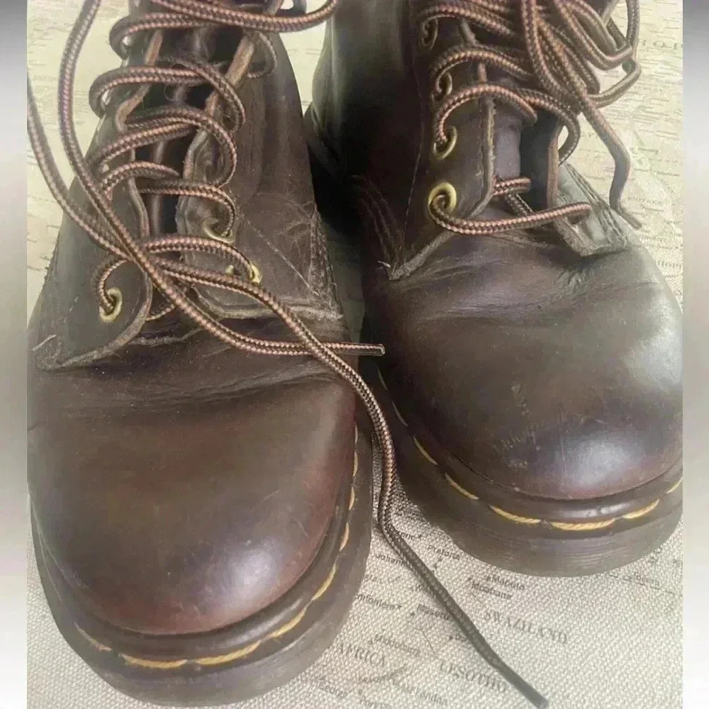 Dr Martens 1460 Vintage Boots Size 5 Made in England - Picture 3 of 12
